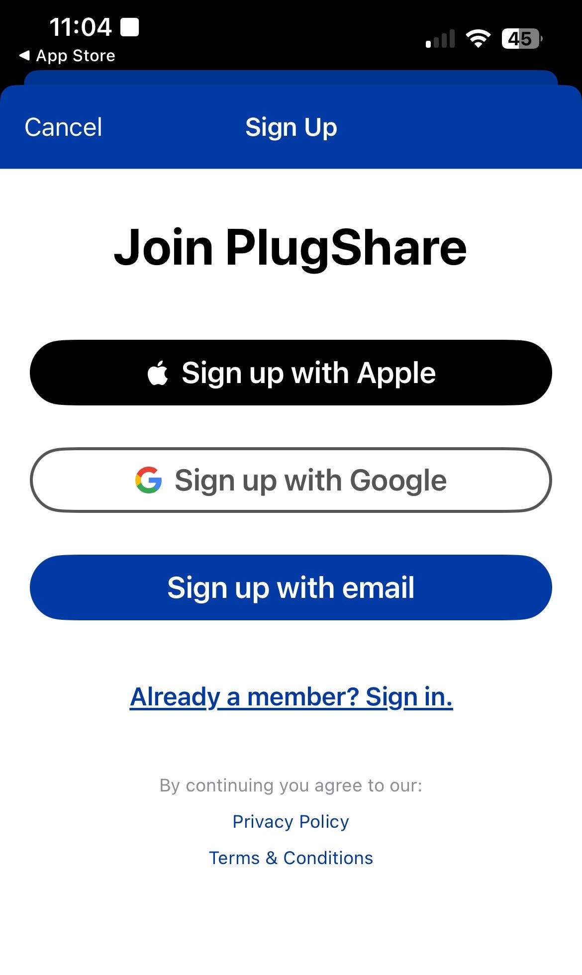 Plugshare Sign up.jpg